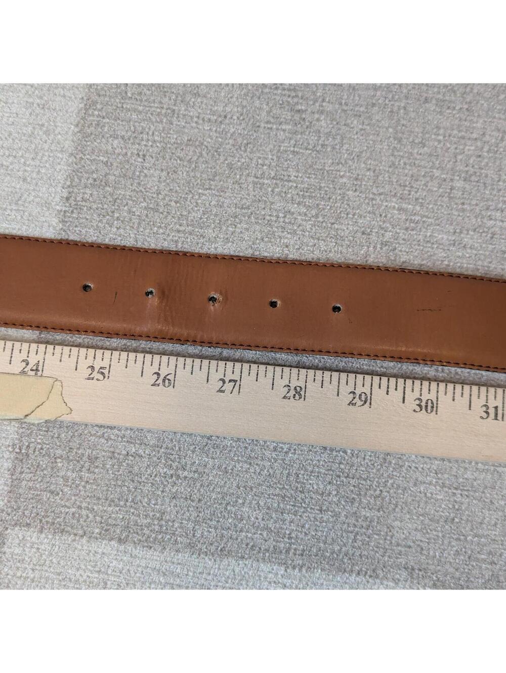 Vintage 90s split leather statement waist belt - Made in Italy - Picture 5 of 5